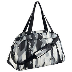 Nike Aura Print Club Training Bag Grey/Black